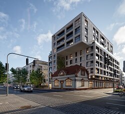 point-img-76 mieszkań w ścisłym centrum miasta, z niepowtarzalnym widokiem i bryłą budynku.
Termin oddania: wrzesień 2026