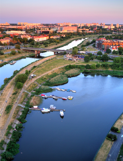 Stary port nad Wartą